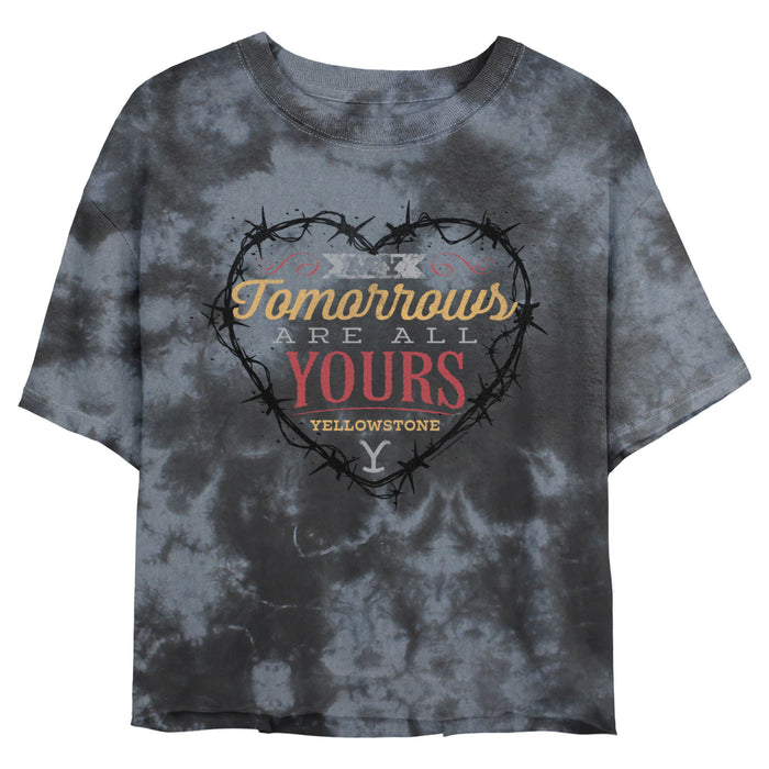 fifth sun Junior's Yellowstone My Tomorrows Are All Yours Quote T-Shirt
