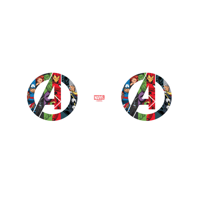 Fifth Sun Marvel Avengers Superhero Fill Logo Stainless Steel Tumbler With Lid