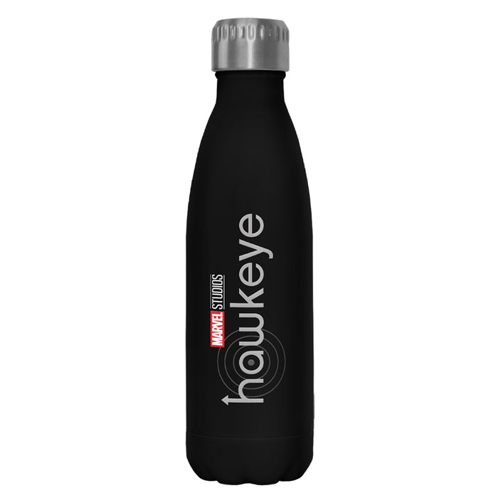 Fifth Sun Marvel Hawkeye Bullseye Logo Stainless Steel Water Bottle