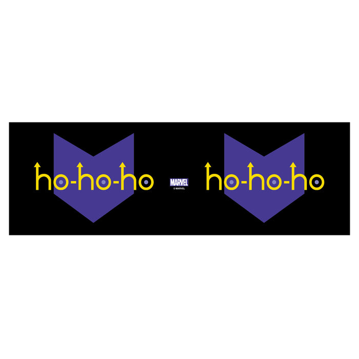Fifth Sun Marvel Hawkeye Ho Ho Ho Logo Stainless Steel Tumbler With Lid
