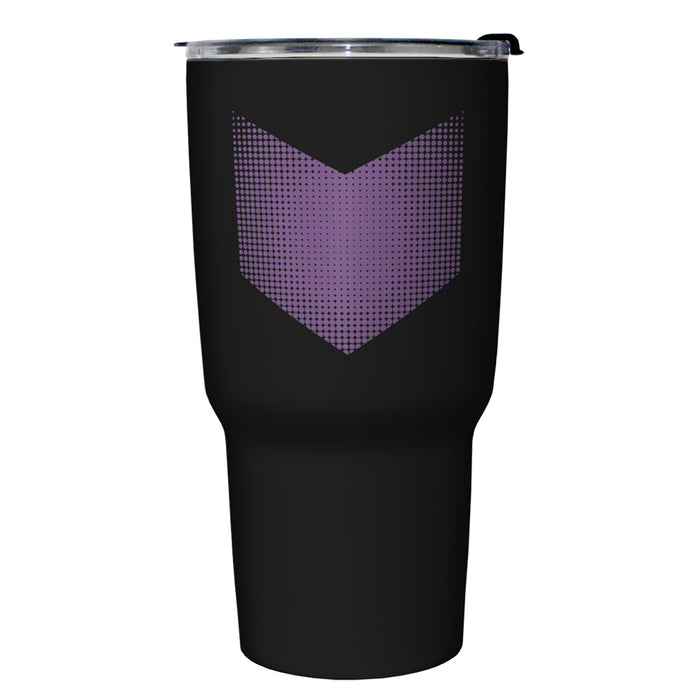 Fifth Sun Marvel Hawkeye Ho Ho Ho Logo Stainless Steel Tumbler With Lid