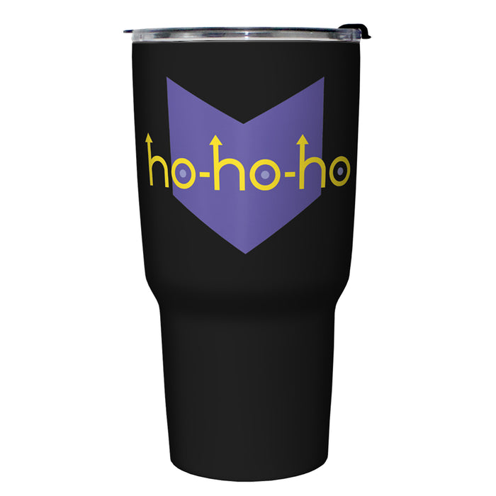 fifth sun Marvel Hawkeye Ho Ho Ho Logo Stainless Steel Tumbler With Lid