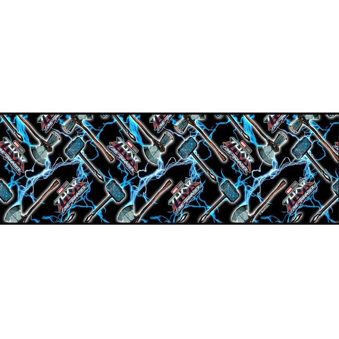 Fifth Sun Marvel: Thor: Love And Thunder Electric Mjolnir And Stormbreaker Stainless Steel Tumbler With Lid