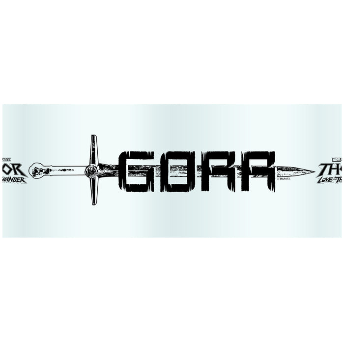 Fifth Sun Marvel: Thor: Love And Thunder Gorr All-Black The Necrosword Tritan Drinking Cup