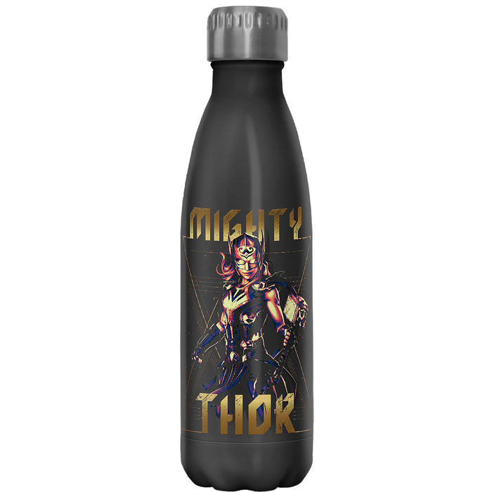 fifth sun Marvel: Thor: Love and Thunder Mighty Thor Jane Foster Stainless Steel Water Bottle