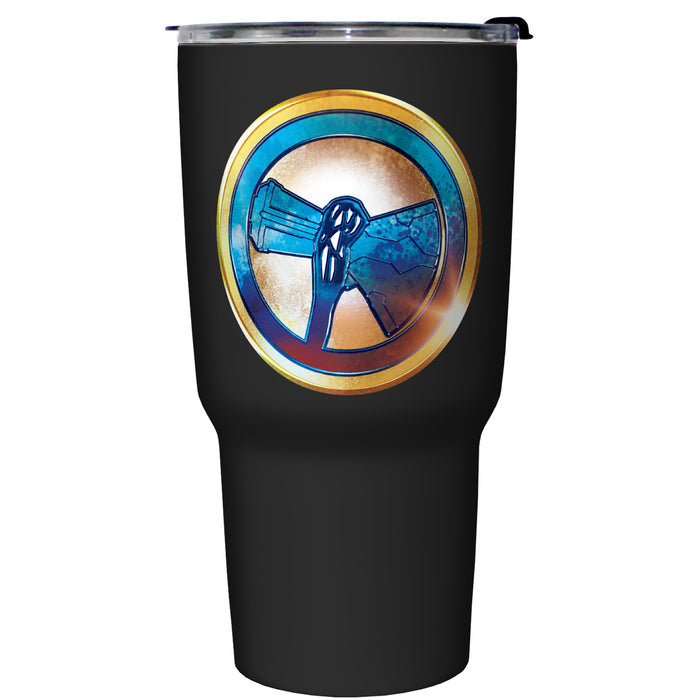 fifth sun Marvel: Thor: Love and Thunder Stormbreaker Emblem Stainless Steel Tumbler With Lid