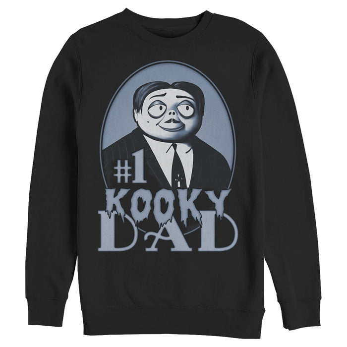 fifth sun Men's Addams Family #1 Kooky Dad Gomez Addams Sweatshirt