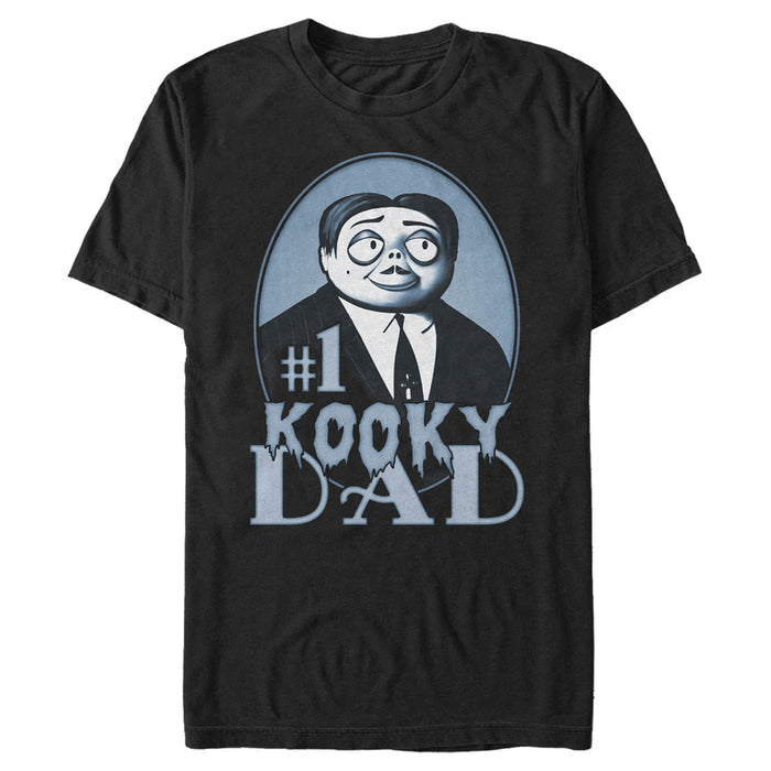 fifth sun Men's Addams Family #1 Kooky Dad Gomez Addams T-Shirt
