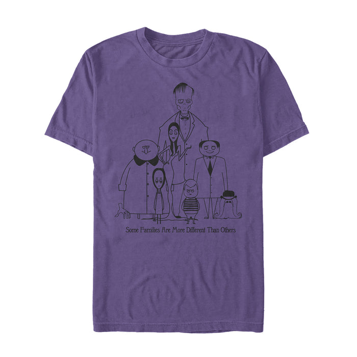 fifth sun Men's Addams Family Different Kind of Family T-Shirt
