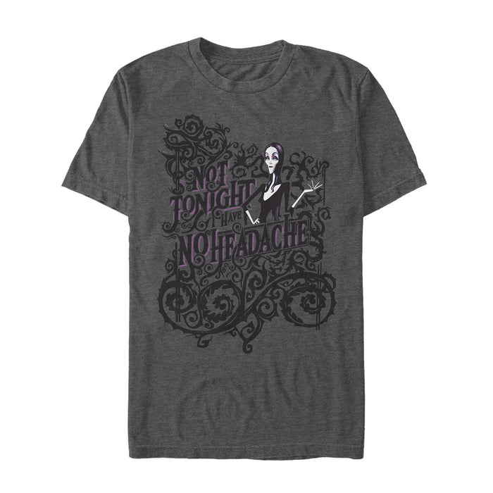fifth sun Men's Addams Family Morticia No Headache T-Shirt