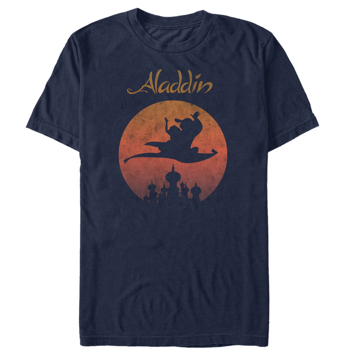 fifth sun Men's Aladdin Magic Carpet Ride Wave T-Shirt