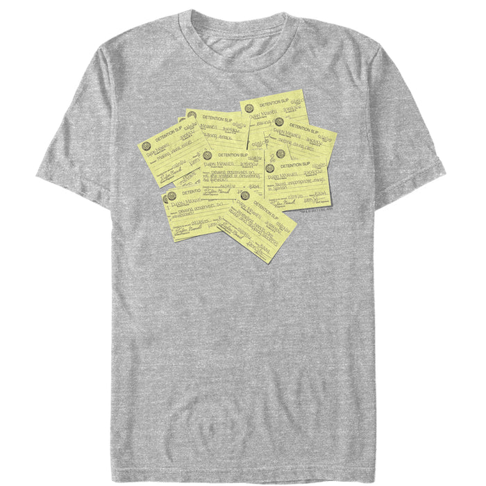 fifth sun Men's American Vandal Dylan Detention Slip Collage T-Shirt