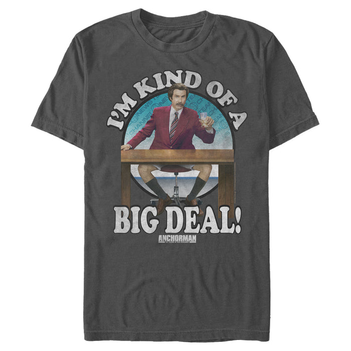fifth sun Men's Anchorman Ron Burgundy News Anchor T-Shirt