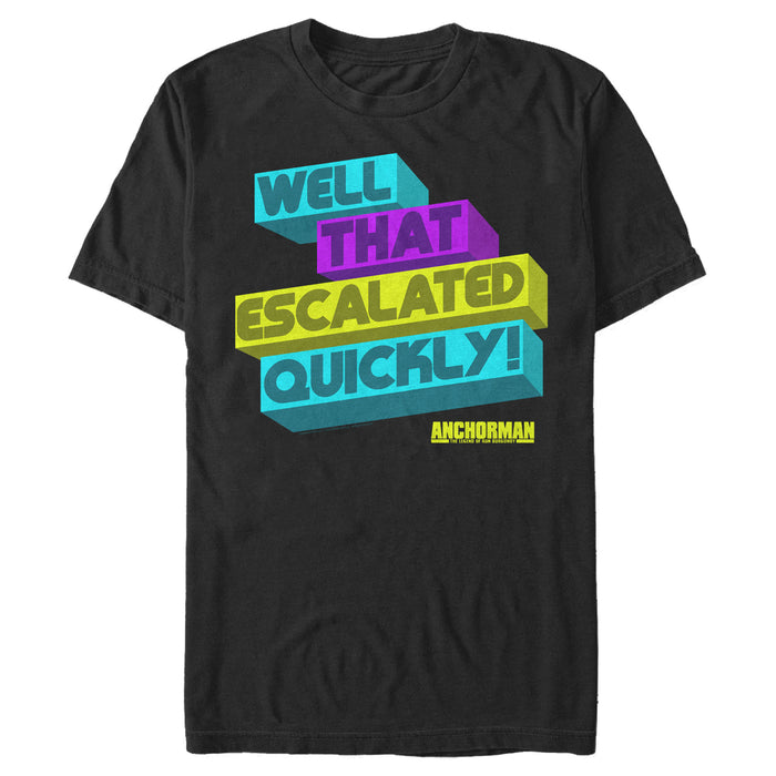 Fifth Sun Men's Anchorman That Escalated Quickly T-Shirt