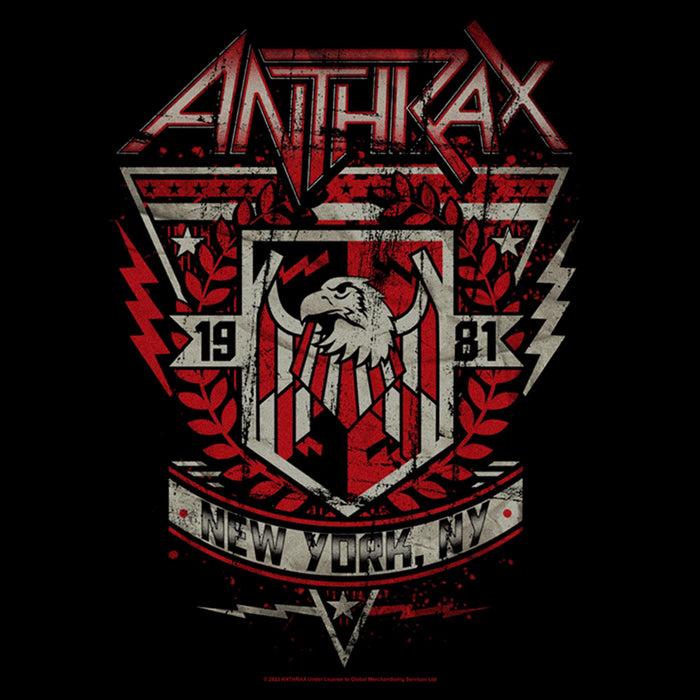 Fifth Sun Men's Anthrax Distressed Eagle 1981 T-Shirt