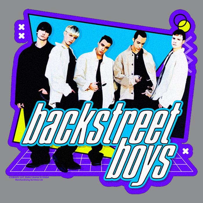 Fifth Sun Men's Backstreet Boys Band 90s Pop Grid T-Shirt