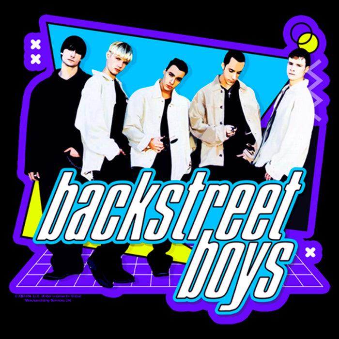 Fifth Sun Men's Backstreet Boys Band 90s Pop Grid T-Shirt