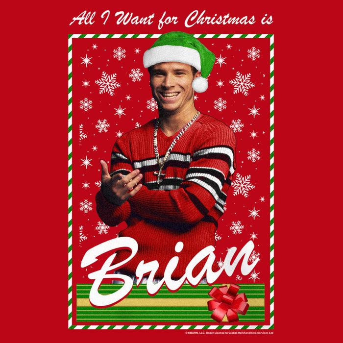 Fifth Sun Men's Backstreet Boys Brian All I Want For Christmas Sweatshirt