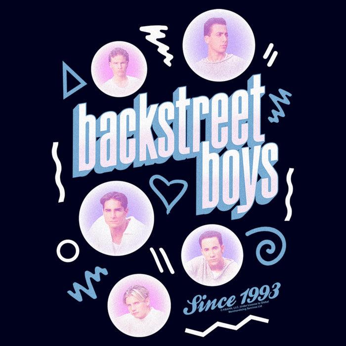 Fifth Sun Men's Backstreet Boys Bubble Icons Doodle T-Shirt