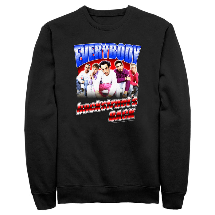 fifth sun Men's Backstreet Boys Everybody Backstreet's Back Sweatshirt