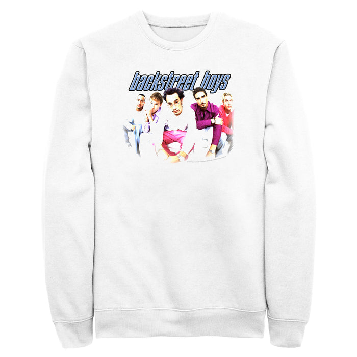 fifth sun Men's Backstreet Boys Fisheye Group Shot Sweatshirt