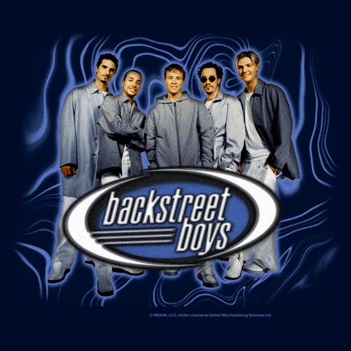 Fifth Sun Men's Backstreet Boys Groovy Background Group Shot Sweatshirt