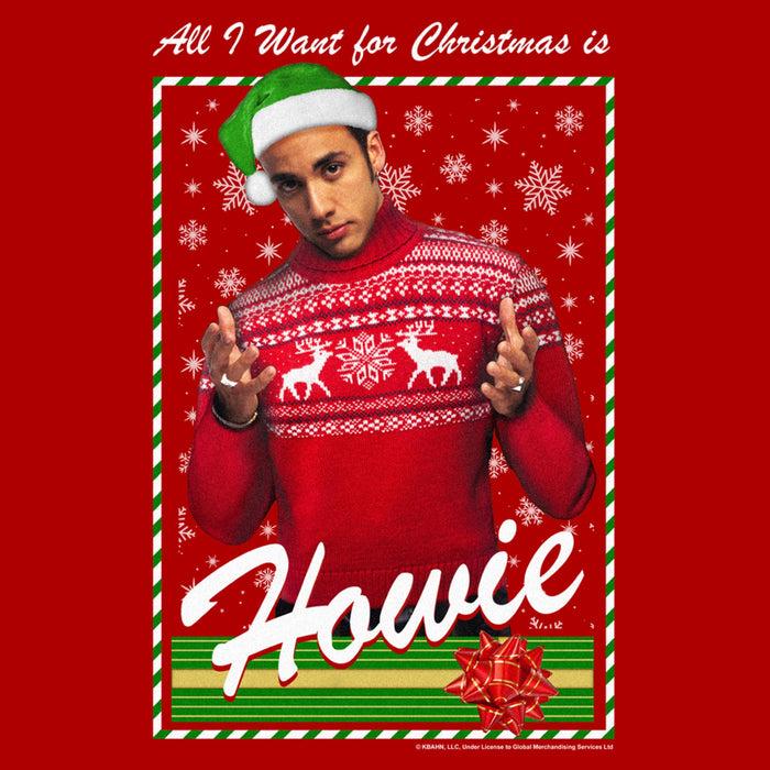 Fifth Sun Men's Backstreet Boys Howie All I Want For Christmas T-Shirt