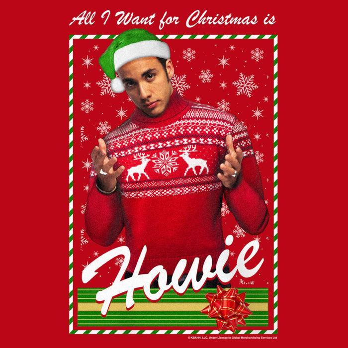 Fifth Sun Men's Backstreet Boys Howie All I Want For Christmas Sweatshirt