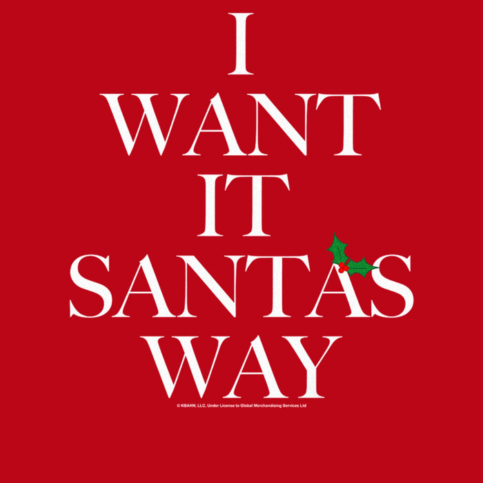 Fifth Sun Men's Backstreet Boys I Want It Santa's Way Sweatshirt
