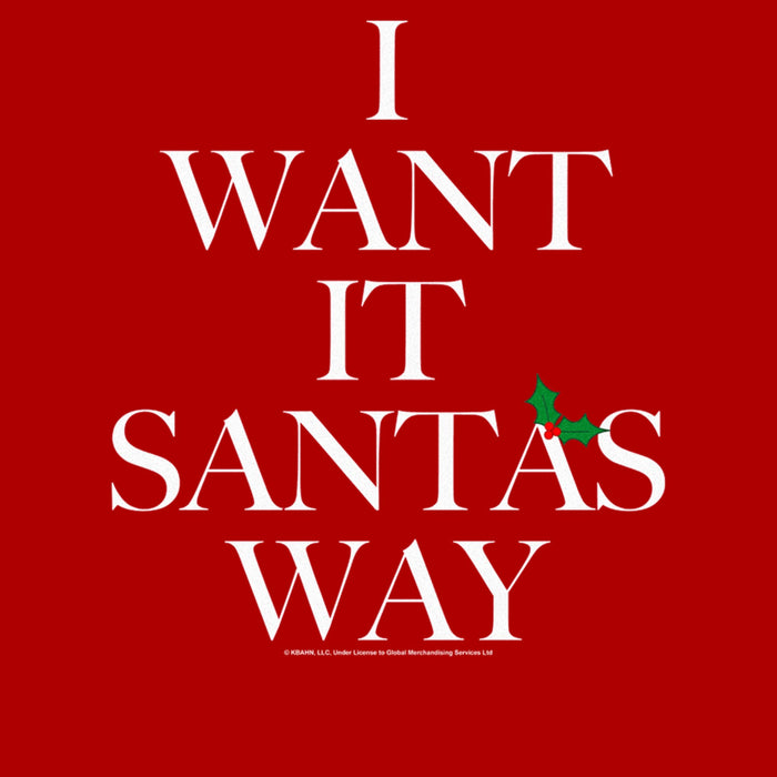 Fifth Sun Men's Backstreet Boys I Want It Santa's Way T-Shirt