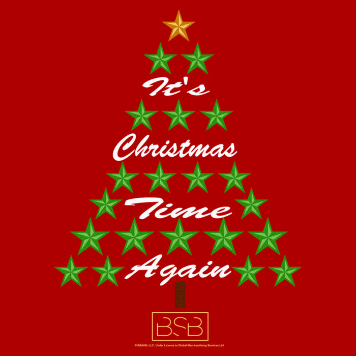 Fifth Sun Men's Backstreet Boys It's Christmas Time Again T-Shirt
