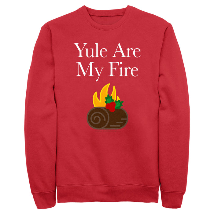 fifth sun Men's Backstreet Boys Yule Are My Fire Sweatshirt