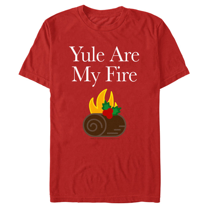 fifth sun Men's Backstreet Boys Yule Are My Fire T-Shirt