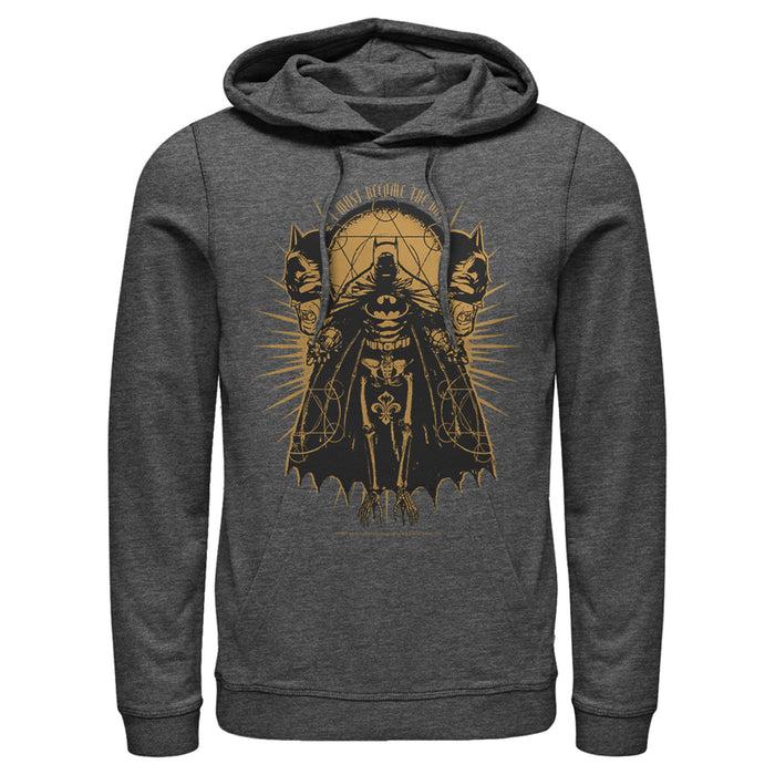 Fifth Sun Men's Batman Become The Bat Pull Over Hoodie