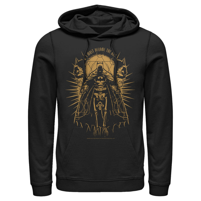 Fifth Sun Men's Batman Become The Bat Pull Over Hoodie