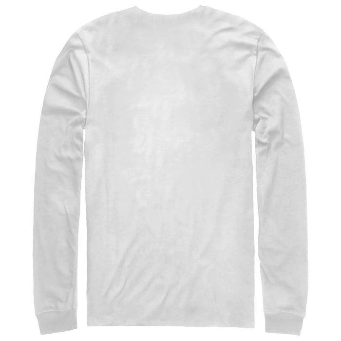 Fifth Sun Men's Batman Caped Crusader Logo Long Sleeve Shirt