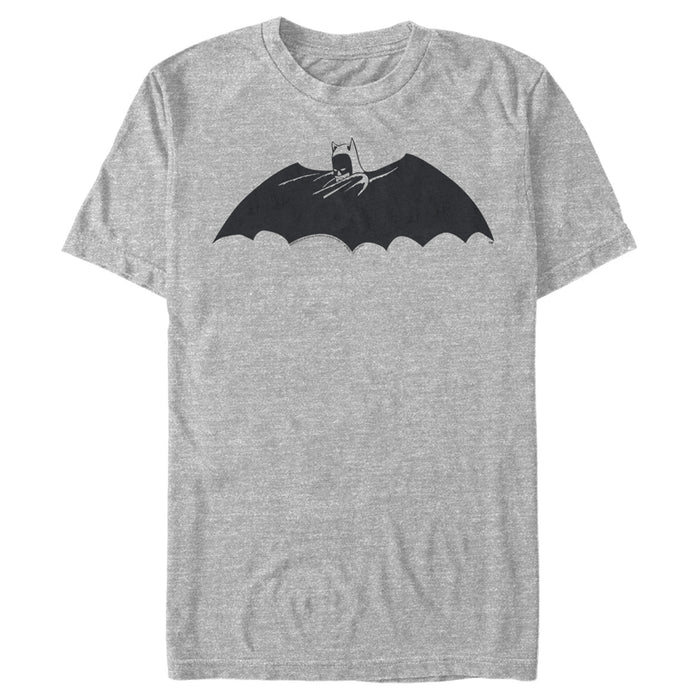 Fifth Sun Men's Batman Caped Crusader Silhouette T-Shirt