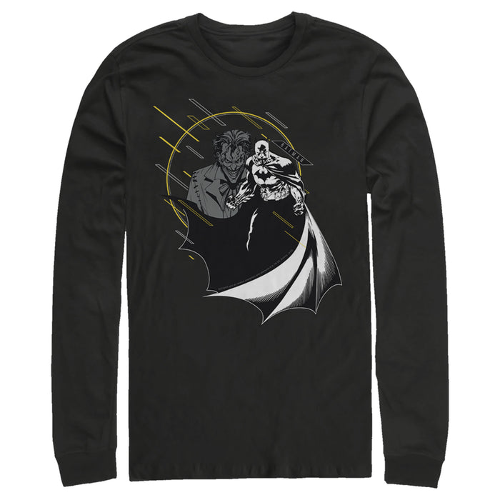 fifth sun Men's Batman Caped Hero Long Sleeve Shirt