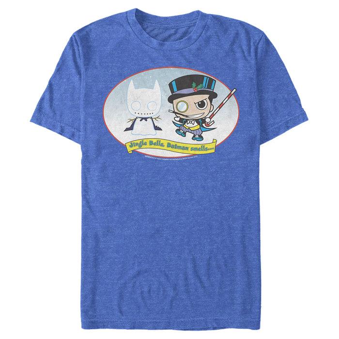 Fifth Sun Men's Batman Christmas Naughty Penguin T-Shirt