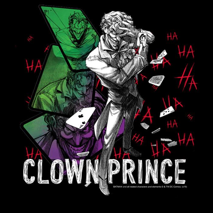 Fifth Sun Men's Batman Joker Clown Prince Cards T-Shirt