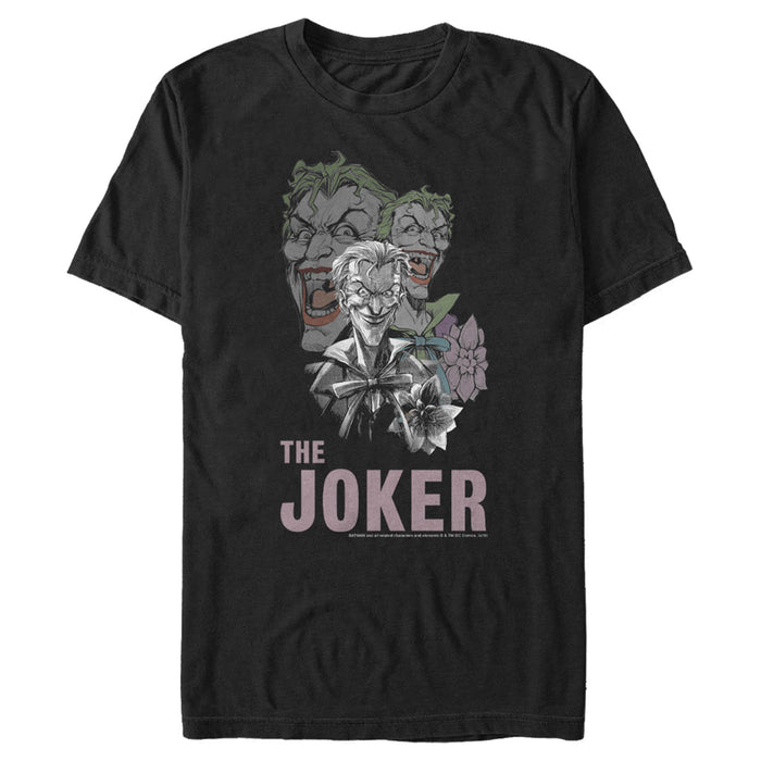 fifth sun Men's Batman Joker Smiles to Fear T-Shirt