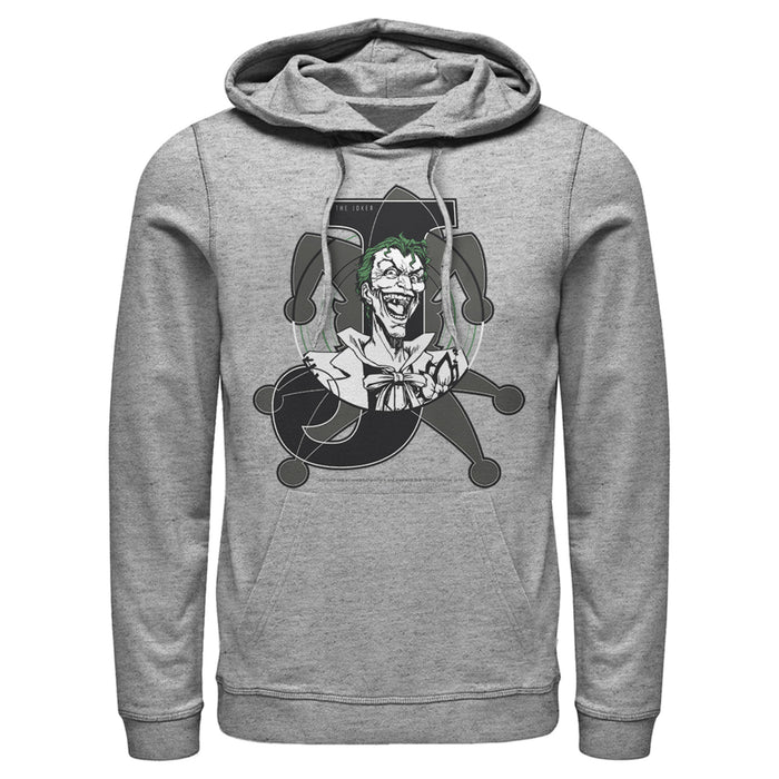 Fifth Sun Men's Batman Joker Symbol Pull Over Hoodie