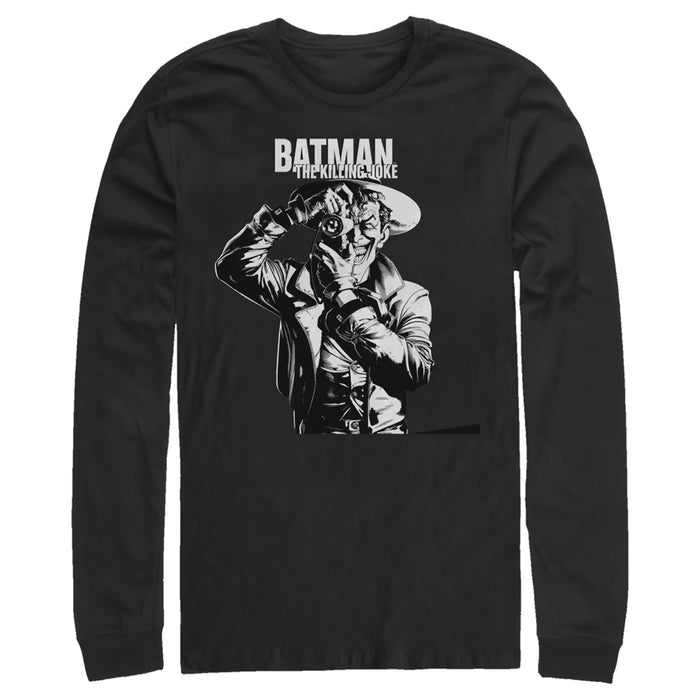 fifth sun Men's Batman Joker The Killing Joke Long Sleeve Shirt