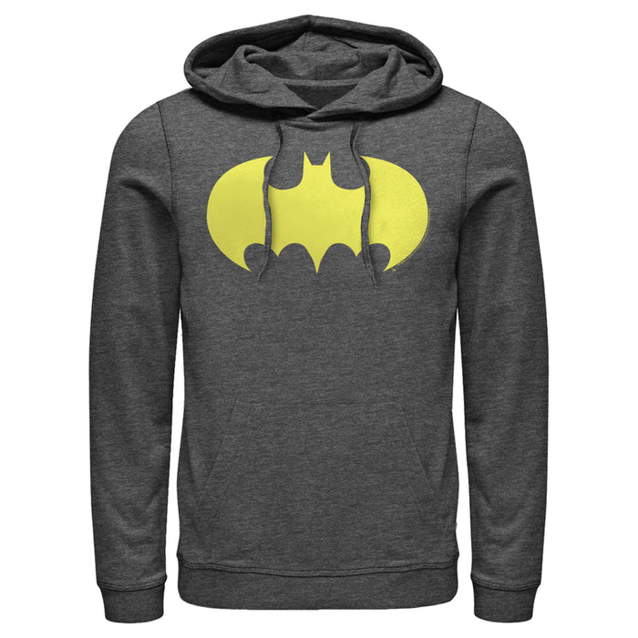 Fifth Sun Men's Batman Logo Classic Wing Pull Over Hoodie