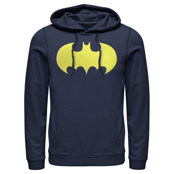 fifth sun Men's Batman Logo Classic Wing Pull Over Hoodie