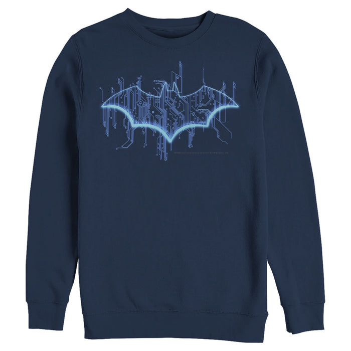 fifth sun Men's Batman Logo Digital Wing Sweatshirt