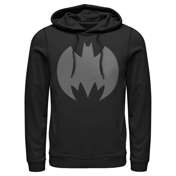 fifth sun Men's Batman Logo Geometric Pull Over Hoodie