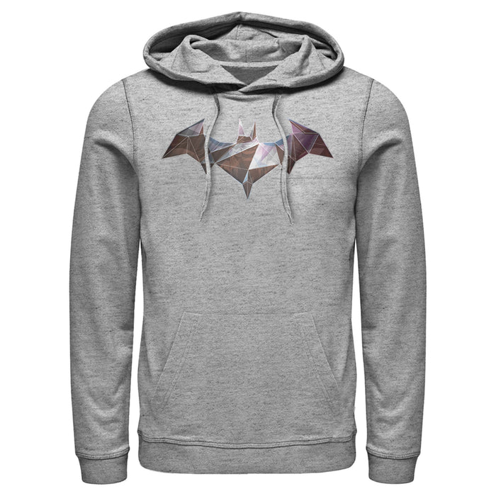 Fifth Sun Men's Batman Logo Geometric Wing Pull Over Hoodie