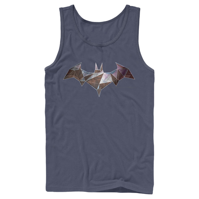 Fifth Sun Men's Batman Logo Geometric Wing Tank Top