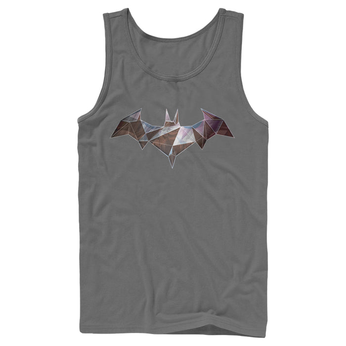 Fifth Sun Men's Batman Logo Geometric Wing Tank Top